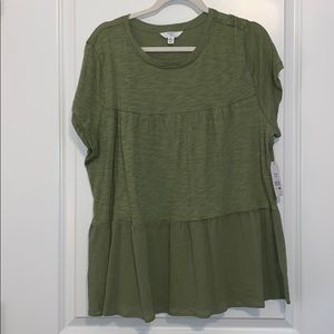 NWT T I M E & T R U BLOUSE
